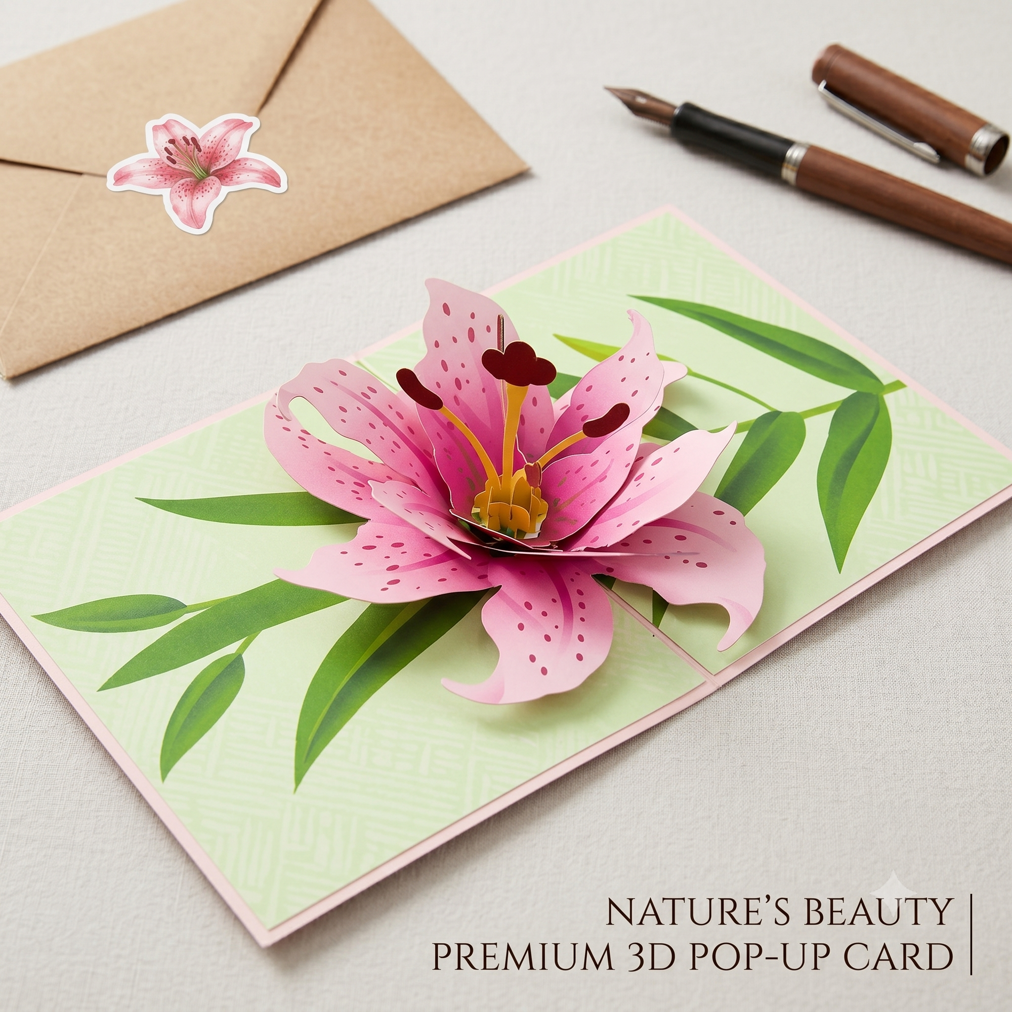 Sunflower Pop-Up Flower Card